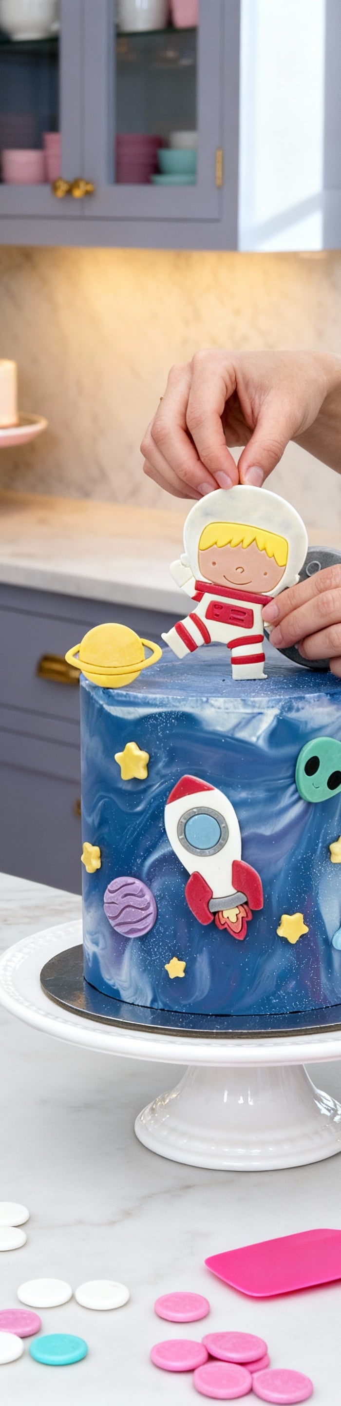 Baker using Avaler silicone molds