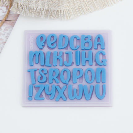 “Bella” Alphabet Silicone Mold Bundle – 1.5 cm & 2 cm