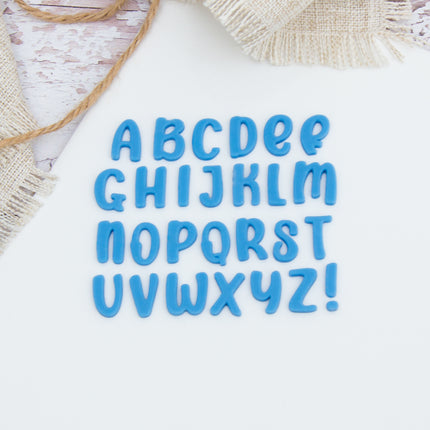 “Bella” Alphabet Silicone Mold Bundle – 1.5 cm & 2 cm