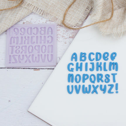 “Bella” Alphabet Silicone Mold Bundle – 1.5 cm & 2 cm