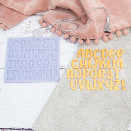 “Bella” Alphabet Silicone Mold Bundle – 1.5 cm & 2 cm