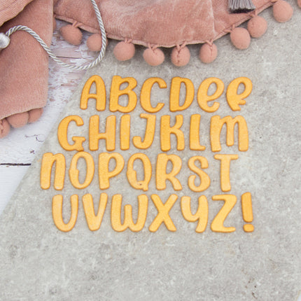 “Bella” Alphabet Silicone Mold Bundle – 1.5 cm & 2 cm