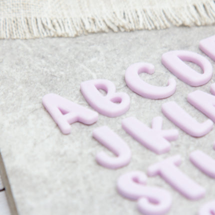 “Esther” Alphabet & Numbers Silicone Mold, 2 cm / 0.8 in