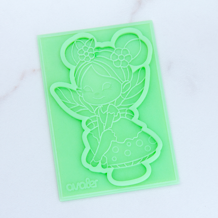 Handmade fairy chocolate mold with magical details