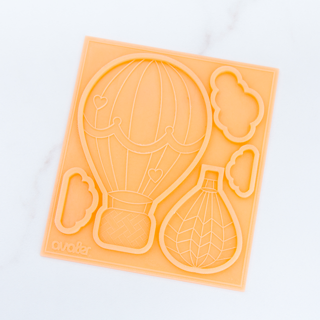 Handmade hot air balloon chocolate mold