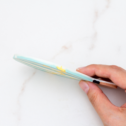 Hot air balloon chocolate mold with basket details