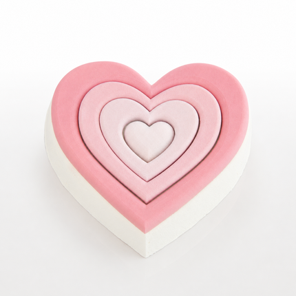 Infinite Love Heart Cake Silicone Mold