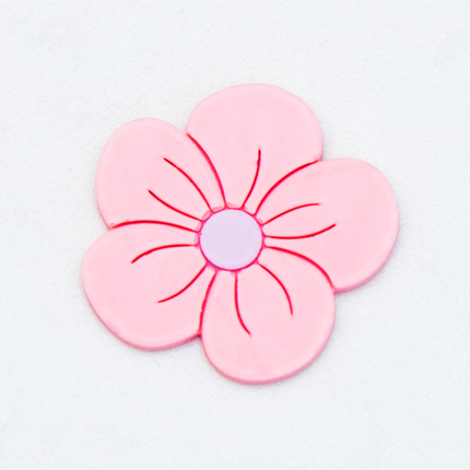 Delicate flower details in forest silicone mold