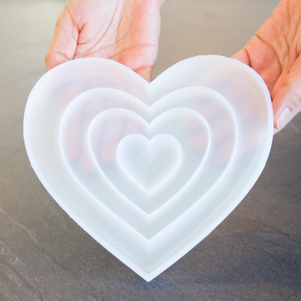 Infinite love heart silicone mold for cakes