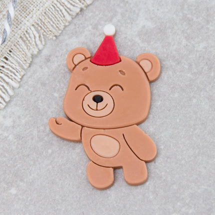 Teddy Bear Party Silicone Mold for Chocolate & Fondant