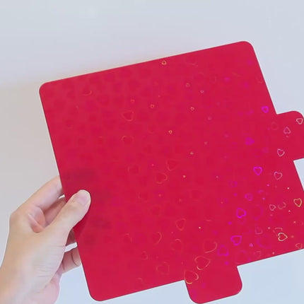 holographic plastic tapping board video