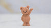waving chocolate 3d bear