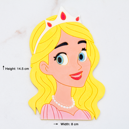 Princess mold size chart and dimensions