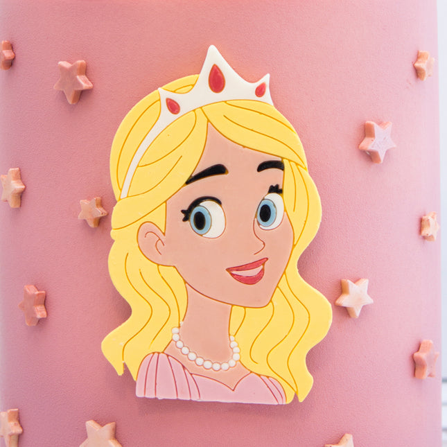 Princess Silicone Mold for Chocolate & Fondant