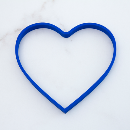 Heart plastic cake mold cutter tool