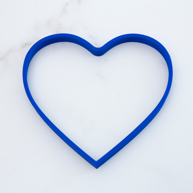 Heart plastic cake mold cutter tool