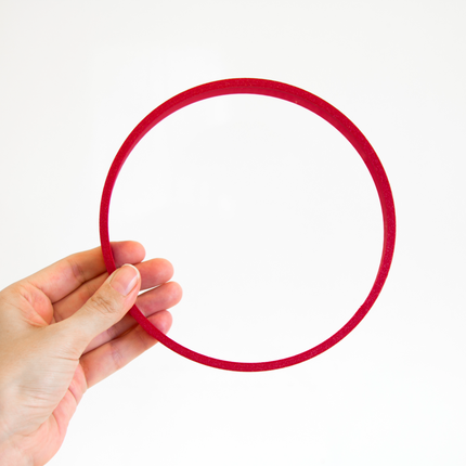 Circle cake mold cutter showing design details