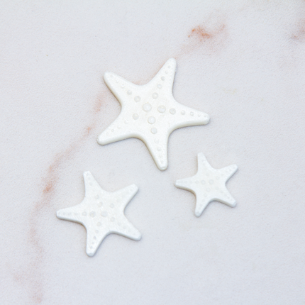 Sea life silicone mold with fish and starfish