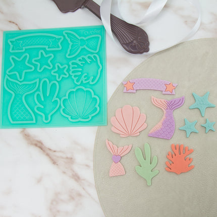 Under the Sea - Mermaid & Sea Life Silicone Mold Bundle