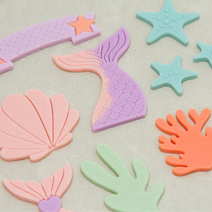 Under the Sea - Mermaid & Sea Life Silicone Mold Bundle