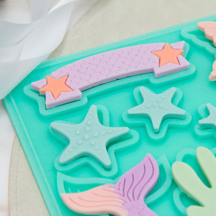Under the Sea - Mermaid & Sea Life Silicone Mold Bundle