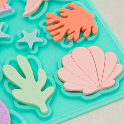 Under the Sea - Mermaid & Sea Life Silicone Mold Bundle