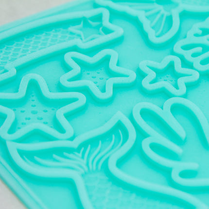 Under the Sea - Mermaid & Sea Life Silicone Mold Bundle