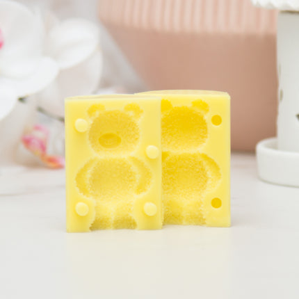3D fuzzy bear mold 