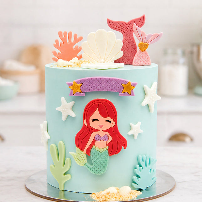 Sea Life Silicone Mold for Chocolate & Fondant
