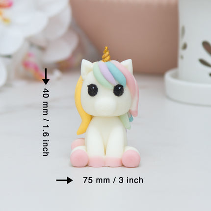 3D Unicorn Cake Topper Silicone Mold