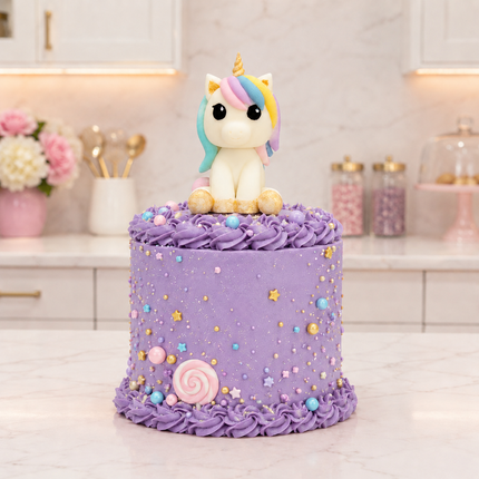 3D Unicorn Cake Topper Silicone Mold